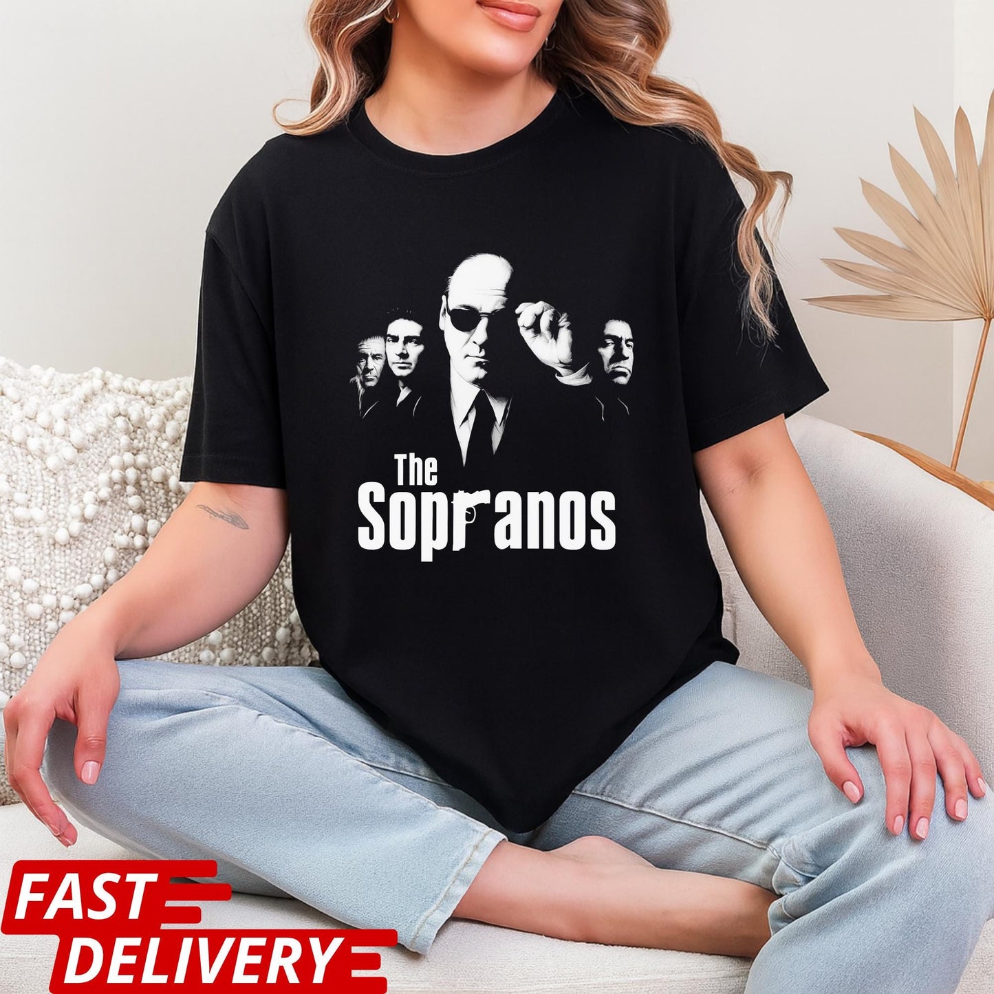 The Sopranos TV Show Shirt, Classic Mafia Series Tee, Mob Boss Fan Gift, Vintage Crime Drama T-Shirt, Tony Soprano Graphic Tee