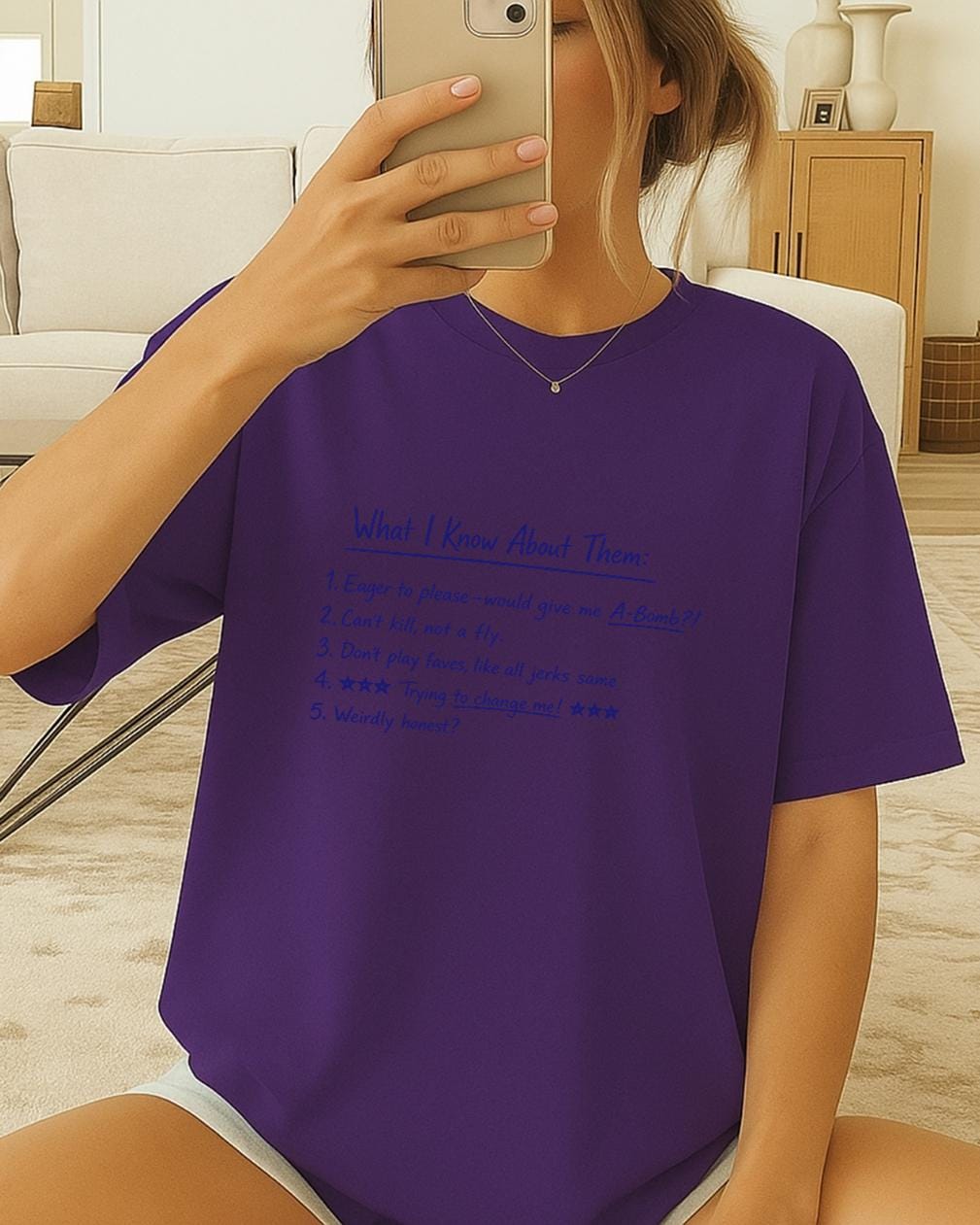 Pluribus Carol Quote Shirt, What I Know About Them Tee, Dark Humor Sci Fi Fan Shirt, Minimal Quote T Shirt