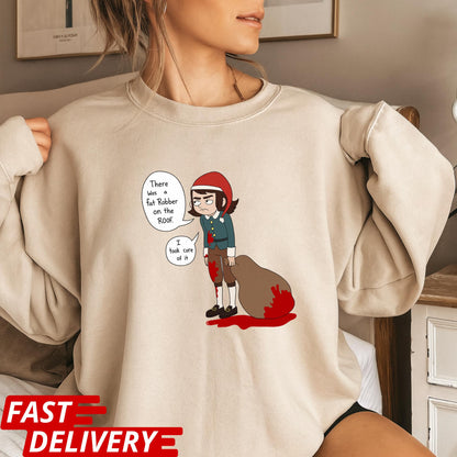 Haunted Hotel Abaddon Cartoon Inspired Custom T-shirt Dark Anime Horror Tee, Gothic Demon Graphic Shirt, Its Fricken Bats T Shirt