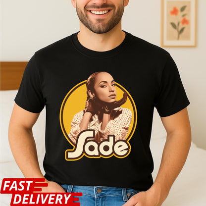 Sade Inspired Shirt, Sade Aesthetic Graphic Tee, Retro Soul Style T Shirt, Vintage Music Art Shirt, Unisex Statement Tee