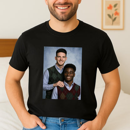 Awkward Family Photo Shirt, Funny Portrait Meme Tee, Retro Couple Picture T Shirt, Humorous Custom Photo Gift, Viral Graphic Top