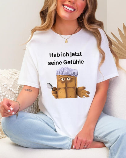 Bernd das Brot Shirt, Hab ich jetzt seine Gefühle T Shirt, Funny German Meme Tee, Bernd Parody Shirt, Unisex Graphic Tee, Bernd Das Brot Tee