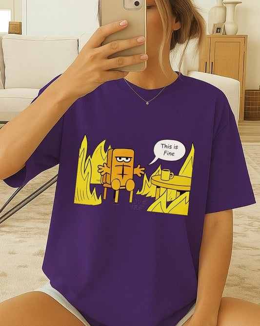 Bernd das Brot This Is Fine Shirt, Funny Bernd Parody T Shirt, German Meme Tee, This Is Fine Meme Shirt, Unisex Graphic Tee, kika tv tshirt