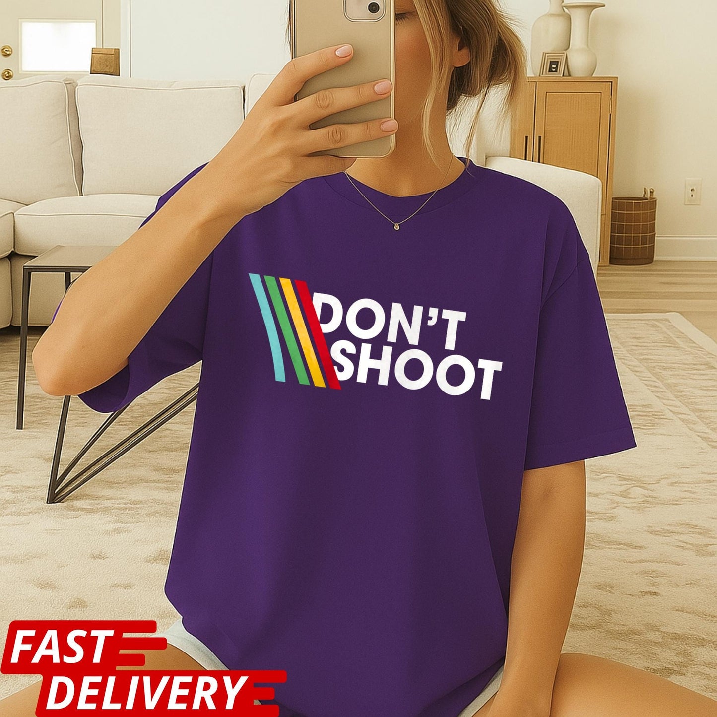 Arc Raiders T Shirt, DON'T SHOOT Gaming Shirt, Sarcastic Funny Retro Arcade Raiders Tee, Vintage ARC Stripes, Don’t Shoot Shirt