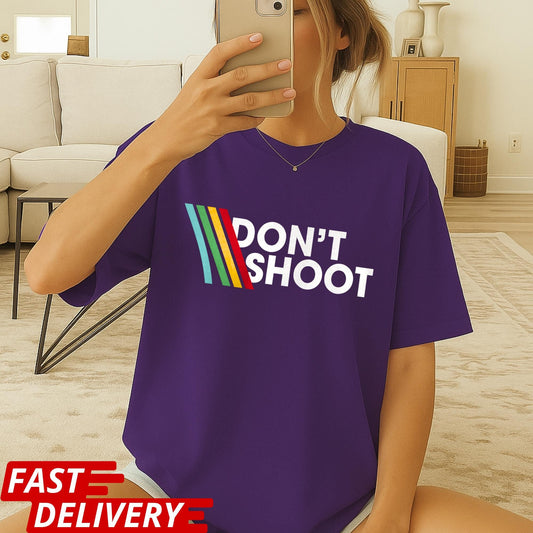 Arc Raiders T Shirt, DON'T SHOOT Gaming Shirt, Sarcastic Funny Retro Arcade Raiders Tee, Vintage ARC Stripes, Don’t Shoot Shirt