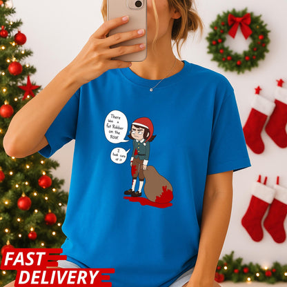 Haunted Hotel Abaddon Cartoon Inspired Custom T-shirt Dark Anime Horror Tee, Gothic Demon Graphic Shirt, Its Fricken Bats T Shirt