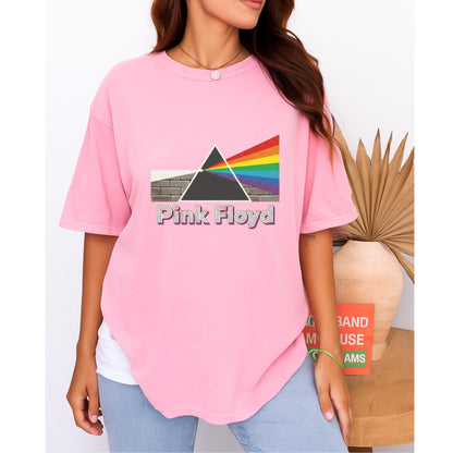Pink Floyd T-Shirt, Dark Side of the Moon, Unisex Rock Band Tee