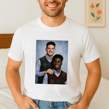 Awkward Family Photo Shirt, Funny Portrait Meme Tee, Retro Couple Picture T Shirt, Humorous Custom Photo Gift, Viral Graphic Top
