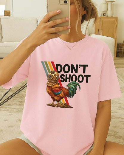 Arc Raiders T Shirt, DON'T SHOOT Gaming Shirt, Sarcastic Funny Retro Arcade Raiders Tee, Vintage ARC Stripes, Don’t Shoot Shirt