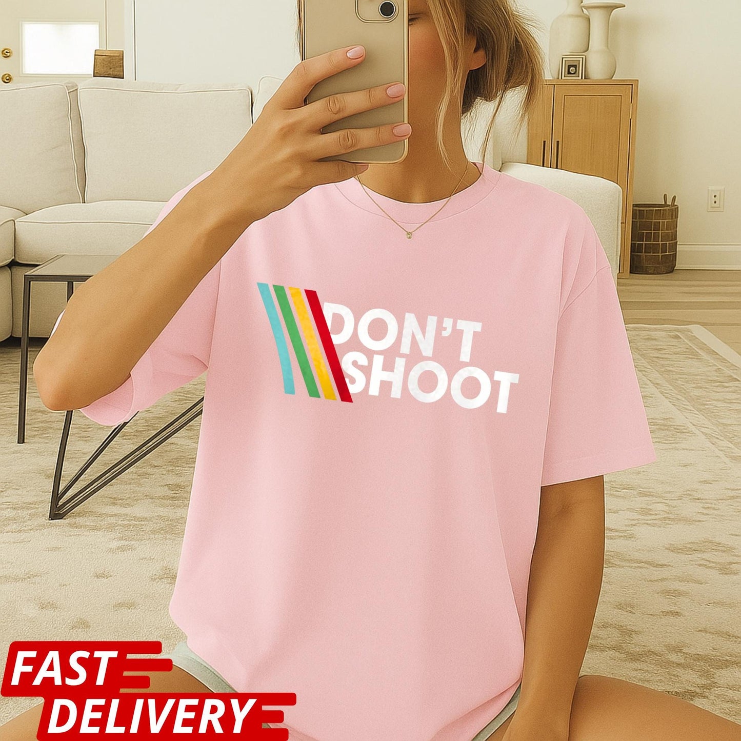 Arc Raiders T Shirt, DON'T SHOOT Gaming Shirt, Sarcastic Funny Retro Arcade Raiders Tee, Vintage ARC Stripes, Don’t Shoot Shirt