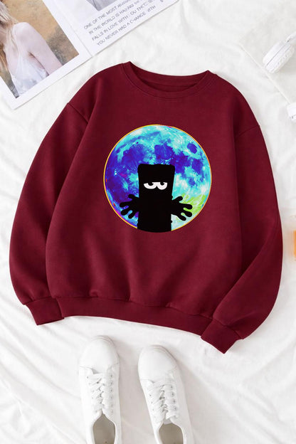 Bernd das Brot Moon Shirt, Bernd das Brot Shirt, Grumpy Bread Cartoon T-Shirt, Cult Classic Gift, MIST German Cult Cartoon Tee, Kika TV Tee