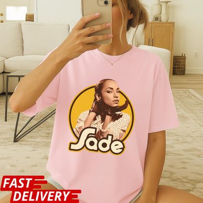Sade Inspired Shirt, Sade Aesthetic Graphic Tee, Retro Soul Style T Shirt, Vintage Music Art Shirt, Unisex Statement Tee