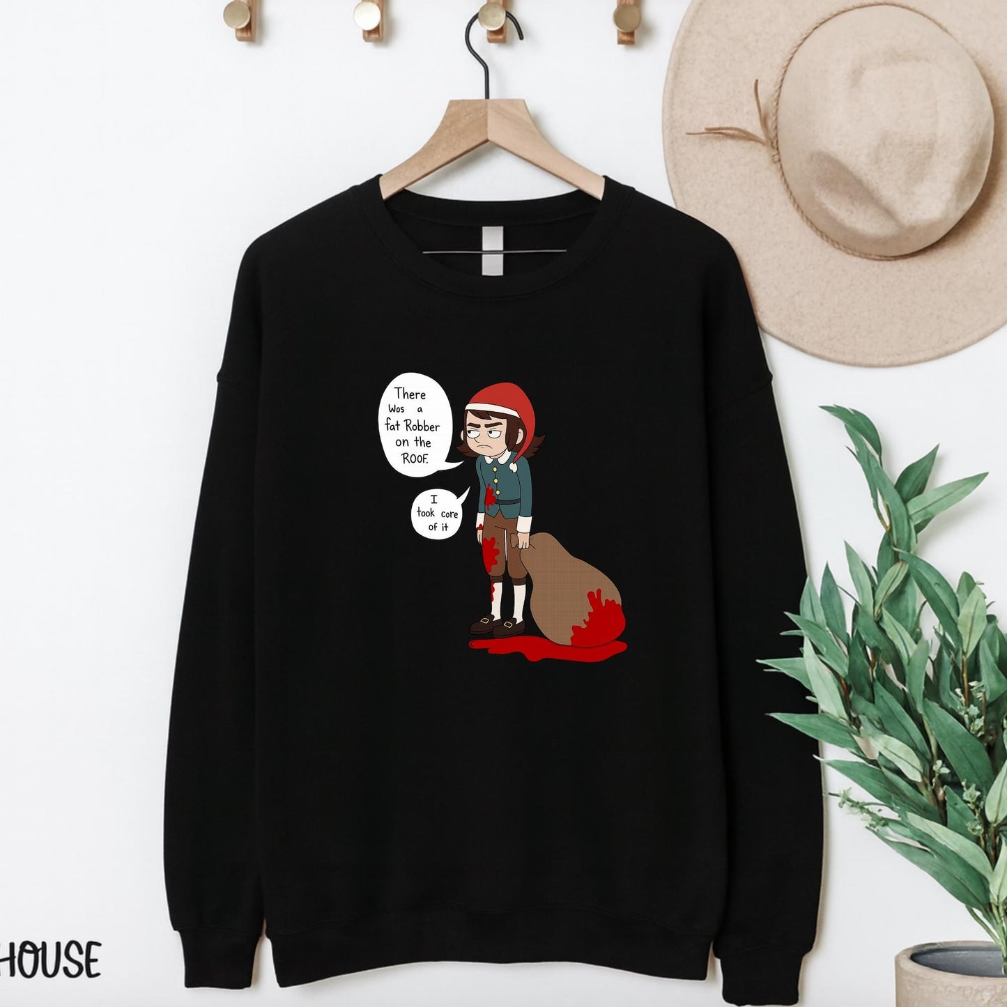 Haunted Hotel Abaddon Cartoon Inspired Custom T-shirt Dark Anime Horror Tee, Gothic Demon Graphic Shirt, Its Fricken Bats T Shirt