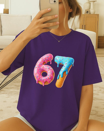 67 Meme T Shirt, Funny 6 7 Shirt, Cute Number Meme Tee, Valentine Humor Shirt, Viral Internet Joke Unisex Tee, 6 7 Valentines Day