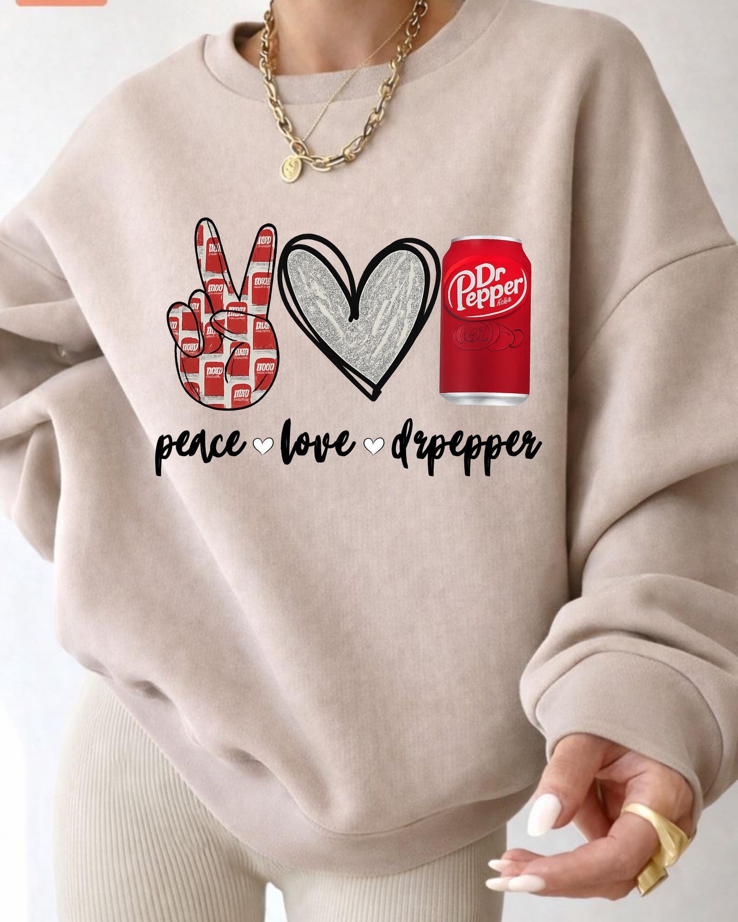 Peace Love Dr Pepper Shirt: Retro Soda Lover Graphic Tee, Funny Soda Graphic Tee, Retro Drink Lover T Shirt