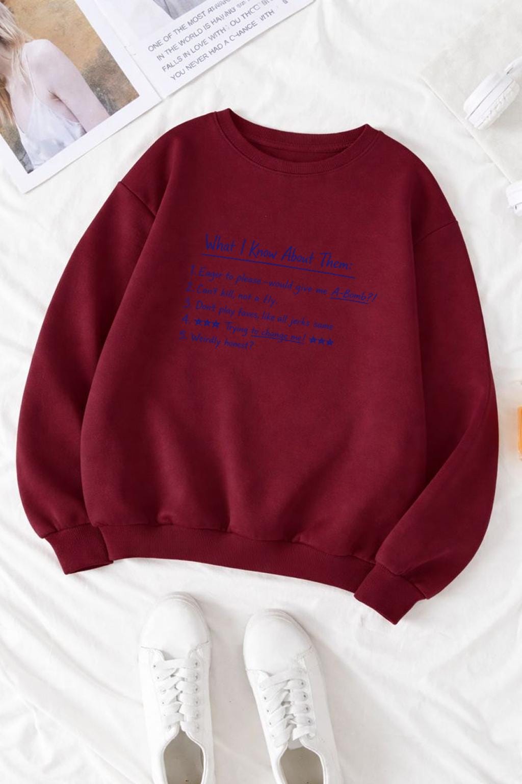 Pluribus Carol Quote Shirt, What I Know About Them Tee, Dark Humor Sci Fi Fan Shirt, Minimal Quote T Shirt