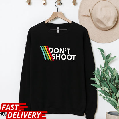 Arc Raiders T Shirt, DON'T SHOOT Gaming Shirt, Sarcastic Funny Retro Arcade Raiders Tee, Vintage ARC Stripes, Don’t Shoot Shirt