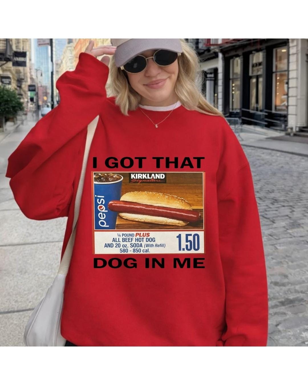 I Got That Dog In Me Shirt, Funny Costco Hot Dog Meme Shirt, Comfort Colors Graphic Tee, Viral Food Meme Shirt, Gift for Costco Lovers