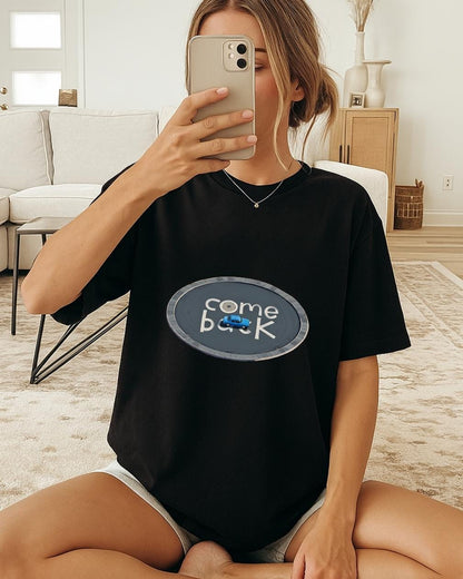 Pluribus Come Back Shirt, Carol Quote T-Shirt, Minimal Fan Art Tee, Sci-Fi Series Inspired Graphic Shirt, Unisex Retro TV Show Tee