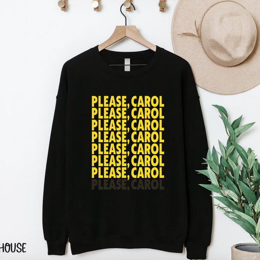 Please Carol Shirt, Carol Quote T-Shirt, Pluribus Carol Scene Tee, Cult Sci Fi Series Quote Shirt, Statement Graphic Tee