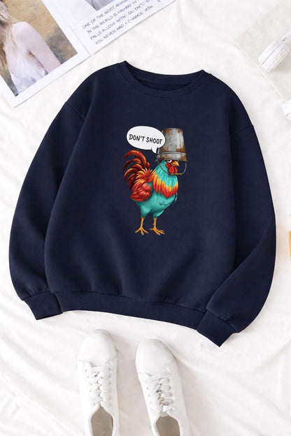 Arc Raiders Don’t Shoot T Shirt, Dont Shoot Funny Chicken Tee, Arc Raiders Inspired Graphic Shirt, Sarcastic Gamer Meme TShirt