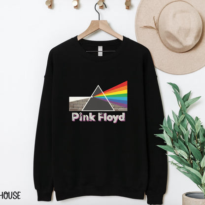 Pink Floyd T-Shirt, Dark Side of the Moon, Unisex Rock Band Tee