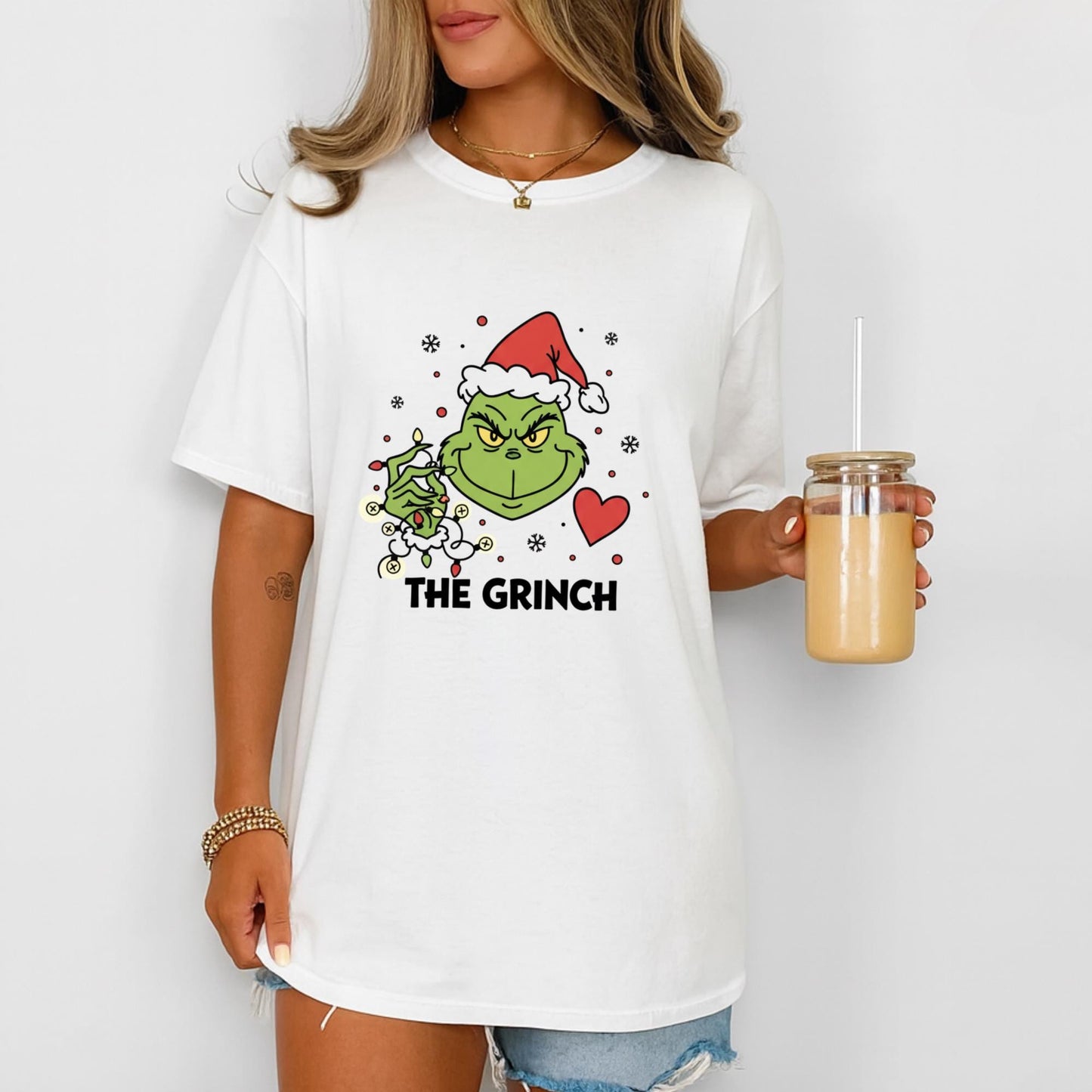 Funny Christmas Parody T-Shirt, Green Grumpy Holiday Character Tee, Cute Xmas Mischief Graphic Shirt, Grinch T-Shirt, The Grinch