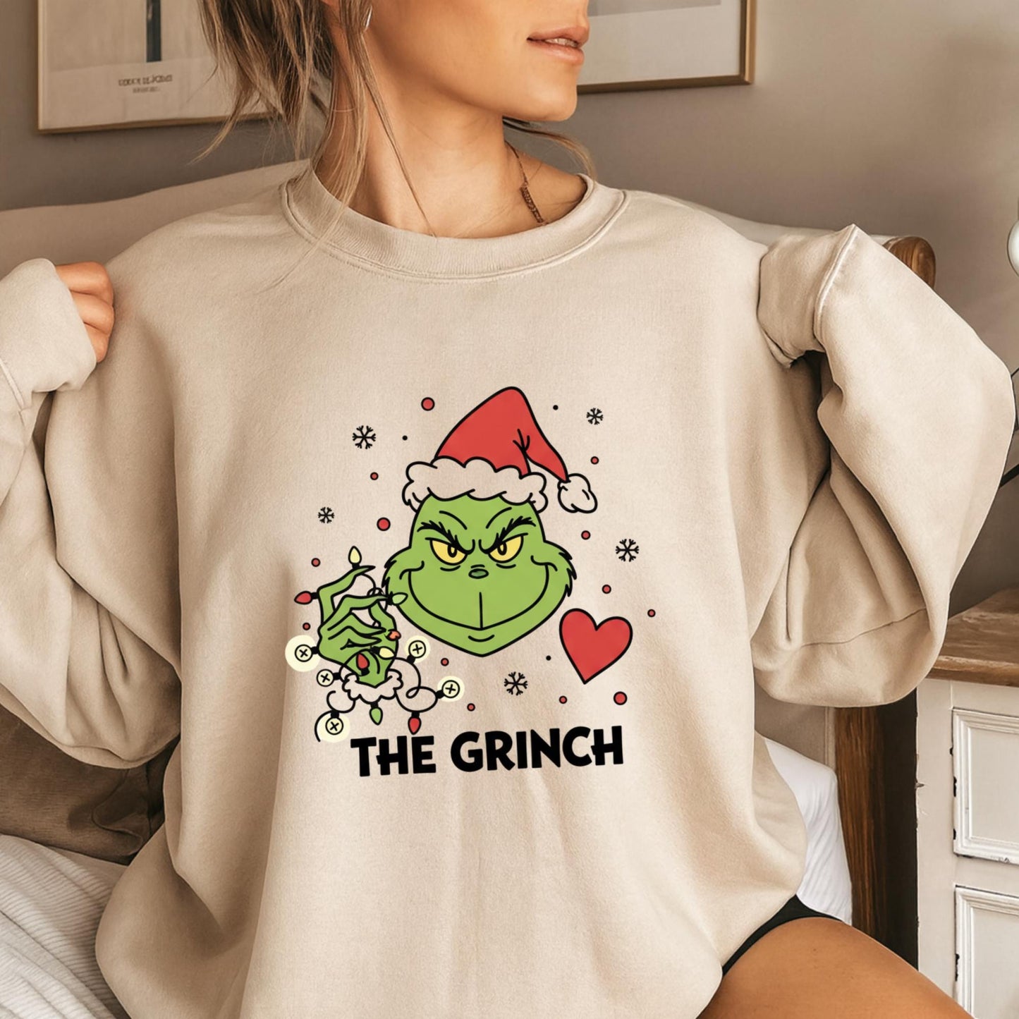 Funny Christmas Parody T-Shirt, Green Grumpy Holiday Character Tee, Cute Xmas Mischief Graphic Shirt, Grinch T-Shirt, The Grinch