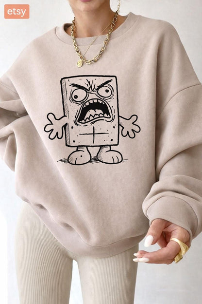 Bernd das Brot Shirt, Funny German TV Icon Tee, Grumpy Bread Cartoon T-Shirt, Cult Classic Gift, MIST German Cult Cartoon Tee, Kika TV Tee