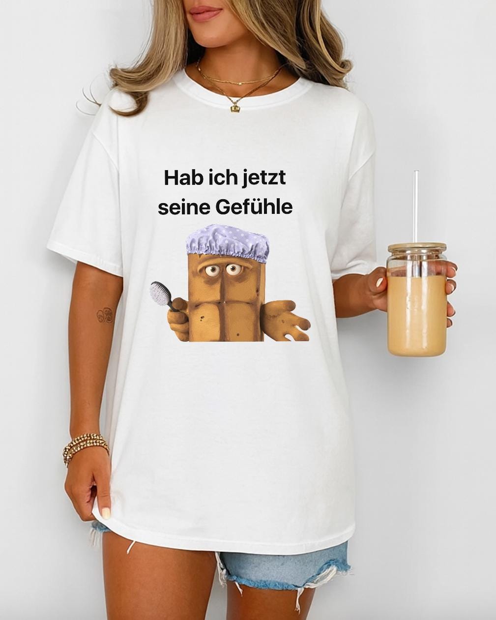 Bernd das Brot Shirt, Hab ich jetzt seine Gefühle T Shirt, Funny German Meme Tee, Bernd Parody Shirt, Unisex Graphic Tee, Bernd Das Brot Tee