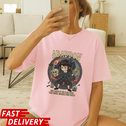 High Prince Of The Black Realm, This Vessel Requires Fruit Loops Tee, Haunted Hotel Abaddon Cartoon Inspired Custom T-shirt Dark Horror Tee