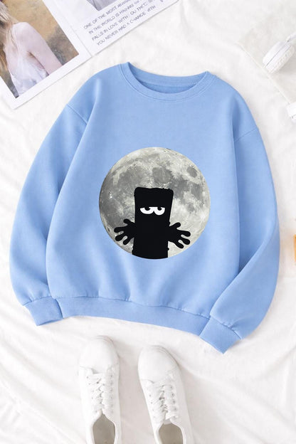 Bernd das Brot Moon Shirt, Bernd das Brot Shirt, Grumpy Bread Cartoon T-Shirt, Cult Classic Gift, MIST German Cult Cartoon Tee, Kika TV Tee