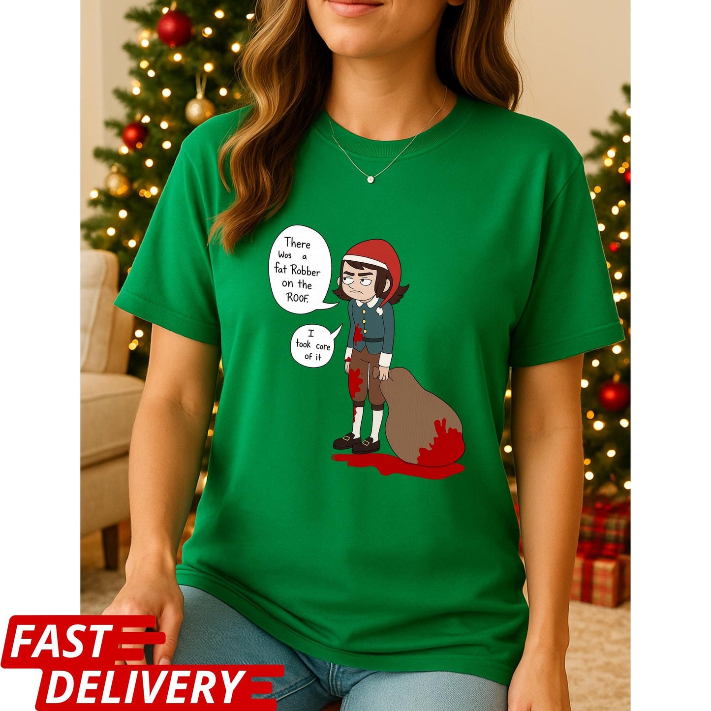 Haunted Hotel Abaddon Cartoon Inspired Custom T-shirt Dark Anime Horror Tee, Gothic Demon Graphic Shirt, Its Fricken Bats T Shirt