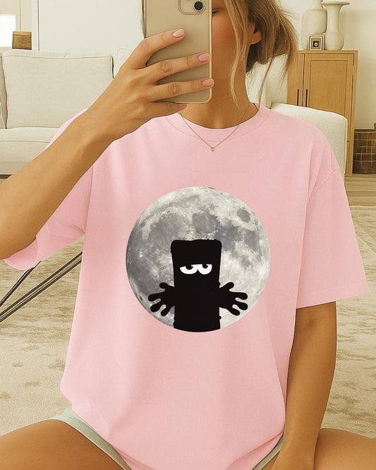 Bernd das Brot Moon Shirt, Bernd das Brot Shirt, Grumpy Bread Cartoon T-Shirt, Cult Classic Gift, MIST German Cult Cartoon Tee, Kika TV Tee