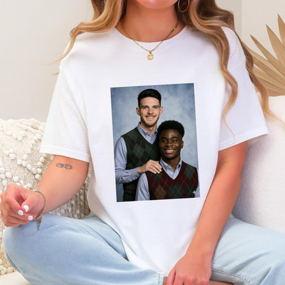 Awkward Family Photo Shirt, Funny Portrait Meme Tee, Retro Couple Picture T Shirt, Humorous Custom Photo Gift, Viral Graphic Top