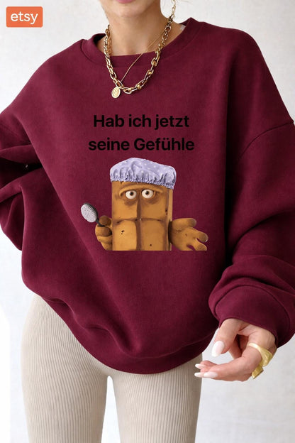 Bernd das Brot Shirt, Hab ich jetzt seine Gefühle T Shirt, Funny German Meme Tee, Bernd Parody Shirt, Unisex Graphic Tee, Bernd Das Brot Tee