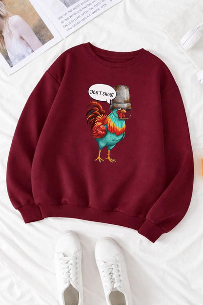 Arc Raiders Don’t Shoot T Shirt, Dont Shoot Funny Chicken Tee, Arc Raiders Inspired Graphic Shirt, Sarcastic Gamer Meme TShirt