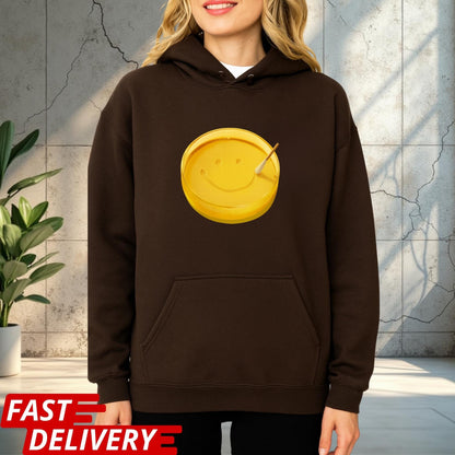 Pluribus Smile Dish Shirt, Pluribus Series Iconic Scene T-Shirt, Sci-Fi Cult Show Symbol Tee, Dystopian TV Series Shirt