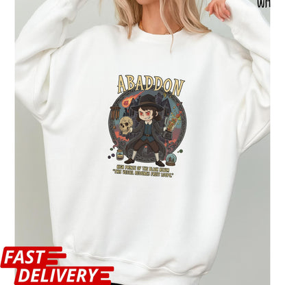 High Prince Of The Black Realm, This Vessel Requires Fruit Loops Tee, Haunted Hotel Abaddon Cartoon Inspired Custom T-shirt Dark Horror Tee