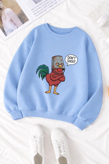 Arc Raiders Funny T Shirt, Don’t Shoot Gamer Meme Tee, Arc Raiders Chicken Shirt, Sarcastic Arcade Graphic TShirt, Unisex Gamer Tee